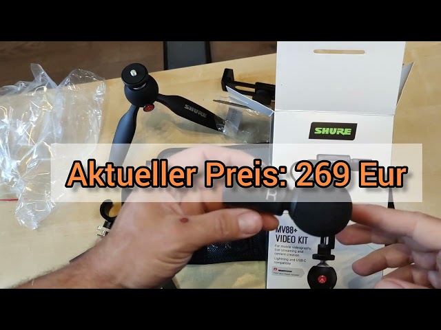 Unboxing + Soundtest: Shure MV88+ Video Kit / Mikrofon
