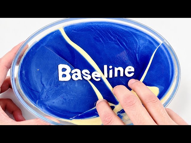 How to make Viral Baseline Meme Inspired Iceberg Slime [ASMR]