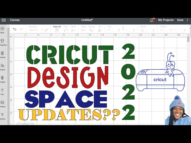 CRICUT DESIGN SPACE UPDATE 2022 | GUIDES | TEXT WRAP