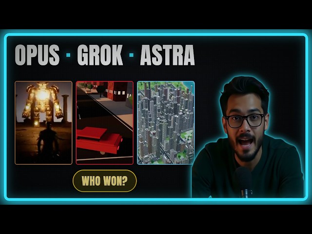 Grok 4.7 Built a GTA City, Astra a Real SimCity: Top AI Builds