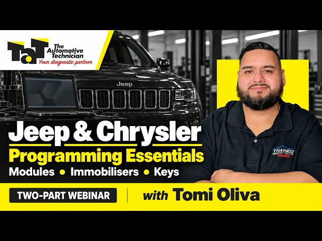 Live Australian Webinar - Jeep & Chrysler Programming Essentials
