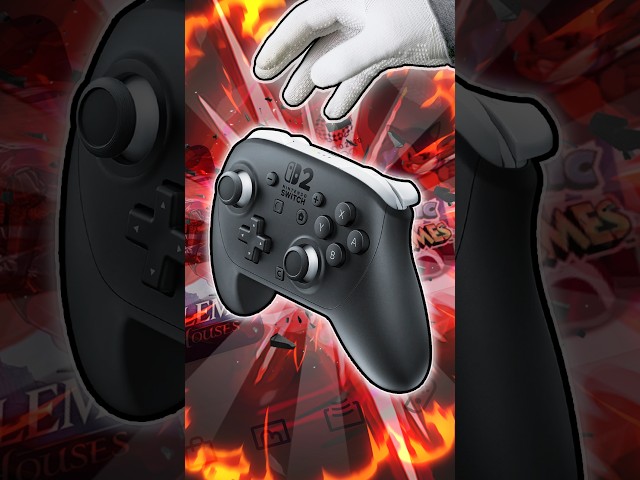 🎮💥 Nintendo Switch 2 Pro Controller Just Dropped!!