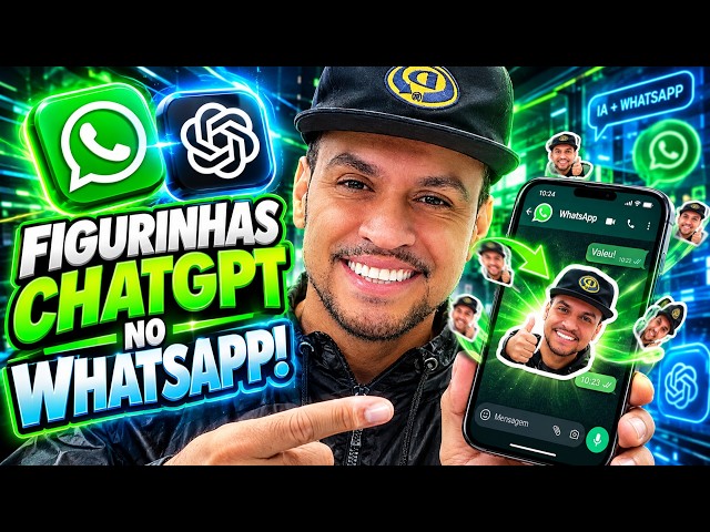 NEW! ChatGPT Now Creates STICKERS for WHATSAPP! (See How)