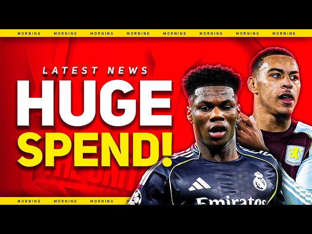 Tonali AND Rogers DOUBLE Swoop! Carrick's 250 MILLION Budget! Man Utd Transfer News