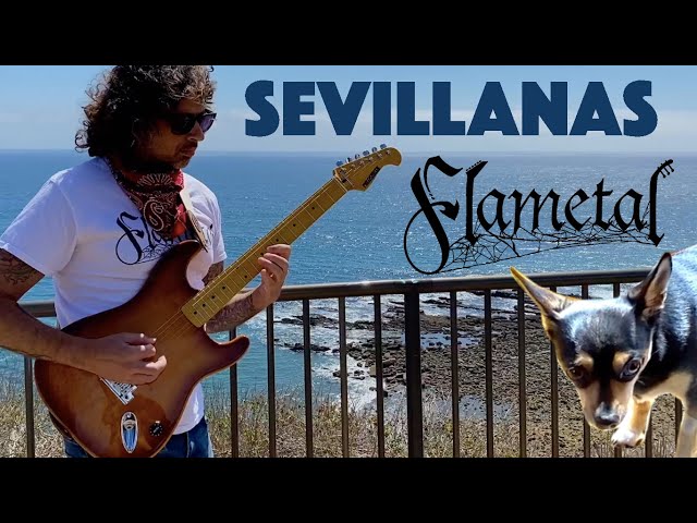 Electric Flamenco Guitar - SEVILLANAS REDUX (for 2 guitars) Ben Woods' FLAMETAL FREE TABS