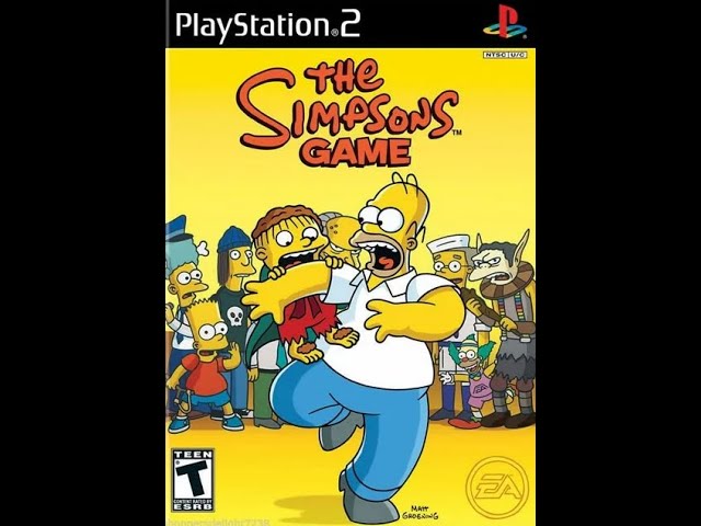 The Simpsons Game Playthrough on PlayStation 2