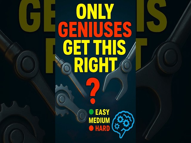 If You Guess These Mechanisms Right, You’re a Genius #test #brain #iqtest #engineering  #mechanism