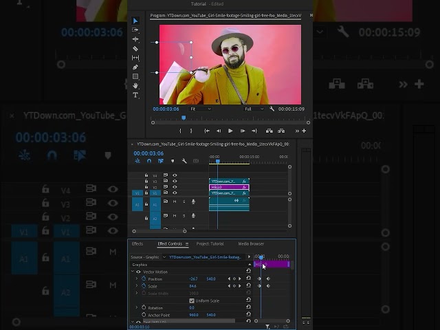 How to Animate Text in Premiere Pro  #Shorts #trending #premiere #tutorial
