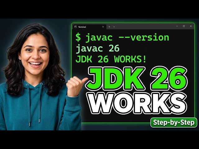 How to Install Java on Windows 11 (2026) JDK 26 + JAVA_HOME Setup [Unscored idea]