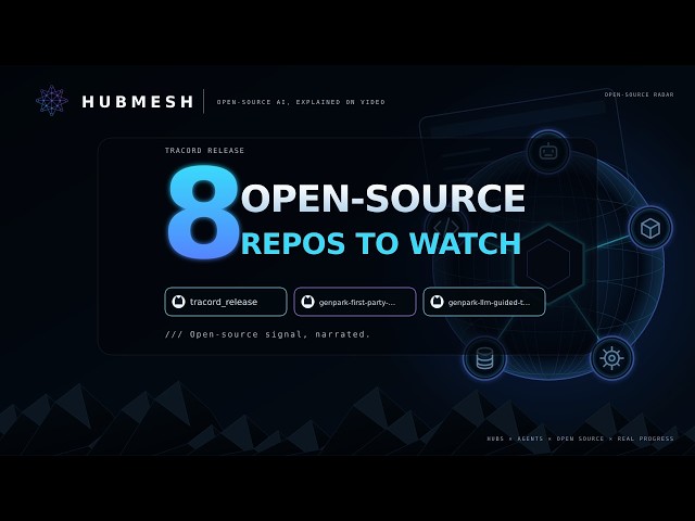 8 Open-Source AI Repos Worth Watching