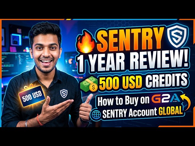 🔥 Sentry 500 USD Credits 1 Year Review – How to Buy Sentry on G2A | Sentry Account GLOBAL