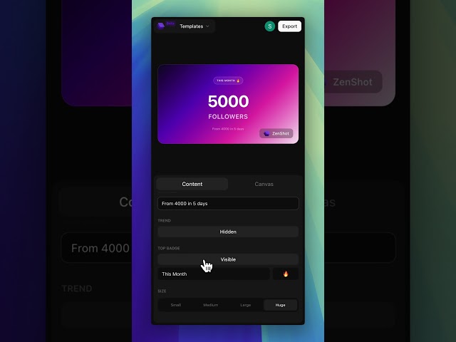 ZenShot mobile version #nextjs #saas #responsive #responsivedesign