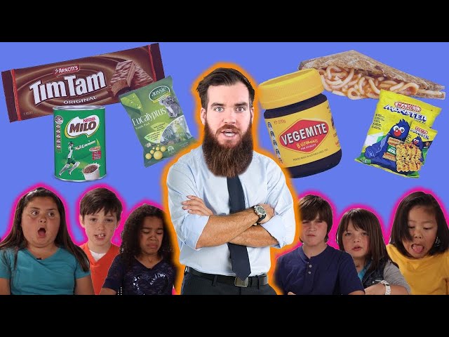 American Kids HATE Australian Food (Aussie Reacts)