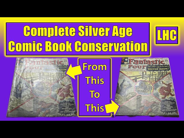 Comic Book Conservation Techniques Unveiled!