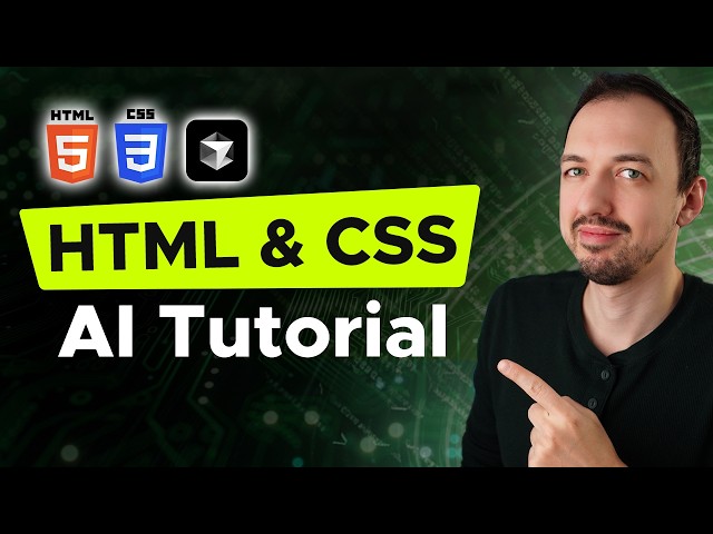 AI Coding 101: Learn HTML & CSS with AI