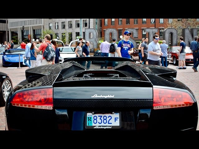 SUPERCARS Take Over BOSTON at ART of the AUTOMOBILE