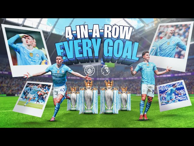 Every Premier League goal from all four seasons | 20/21 to 23/24 | 4-IN-A-ROW