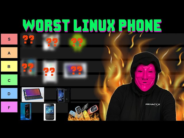 Don't Buy Linux PHONE! Best Crypto Phone Burner Tier List!