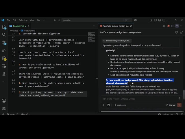 YouTube system design #overflowstackdeveloper