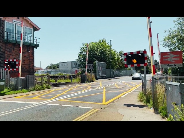 March Station Road Level Crossing, Cambridgeshire