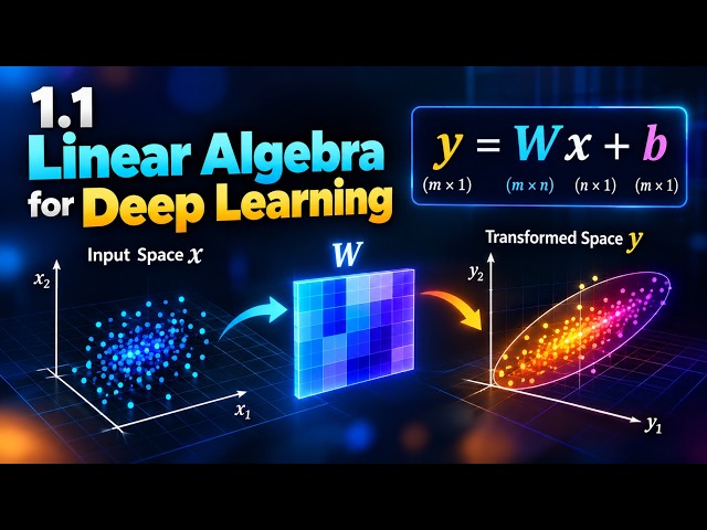 Deep Learning - SECTION - 1.1 - Linear Algebra for DL
