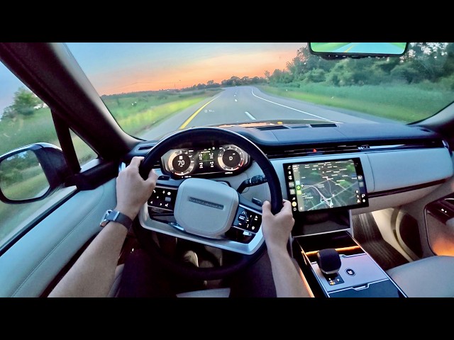 2025 Land Rover Range Rover Autobiography LWB - POV Daily Driving Impressions (Sunset)