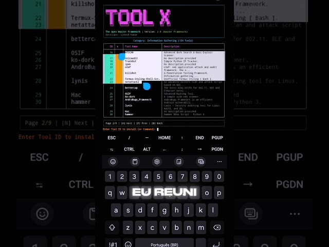 7 Hacker Tools on Your Phone 😈 #shorts #termux #hacking