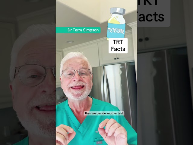Testosterone: Lets talk about TRT Treatment & Facts #doctor #menshealth #ed #health #trt