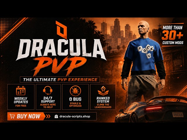 Dracula PVP — The Ultimate FiveM PvP Server 🔥 #fivempvp #fivem