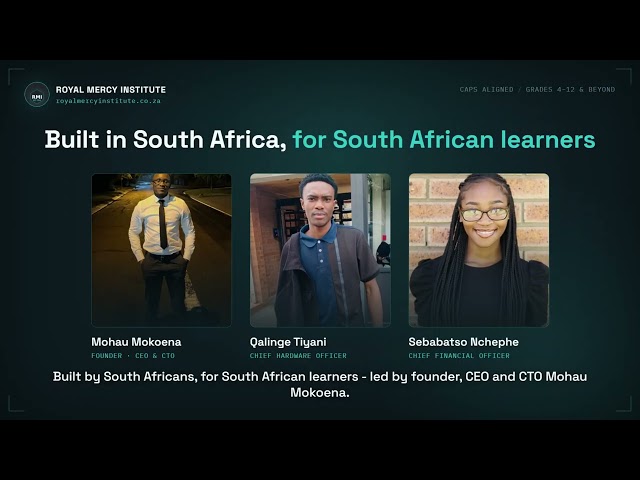 Royal Mercy Institute | CAPS-Aligned STEM Learning for Grades 4-12 🇿🇦