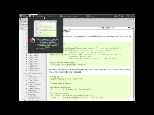 Learning Python Using argparse for Script Arguments