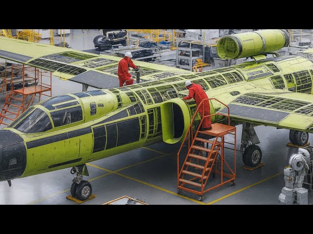 Inside the U-2 Dragon Lady Factory | The Spy Plane That Flies Above 70,000 Feet
