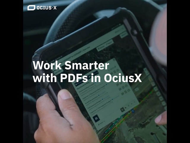 Work Smarter with PDFs in OciusX
