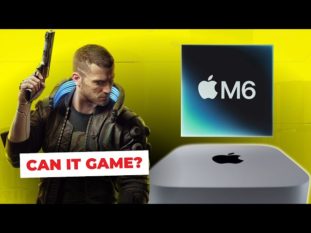 Can the Base M6 Mac mini ACTUALLY Game? (7 AAA Titles Tested)