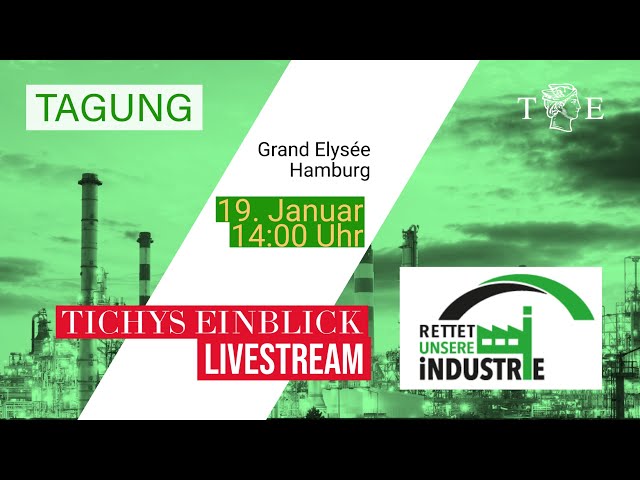 Tagung "Rettet unsere Industrie"