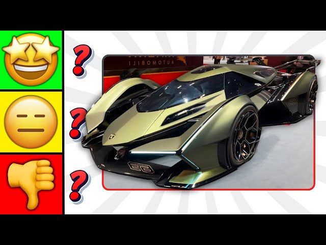 Rate The Car Model (MOST EXOTIC CAR BRANDS)