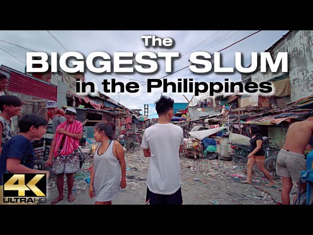 Walking the Biggest SLUM in the PHILIPPINES [4K]