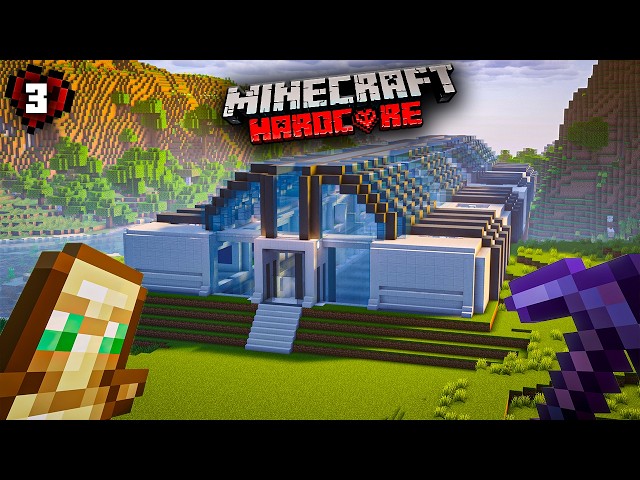 I Built a Living MUSEUM in Minecraft Hardcore