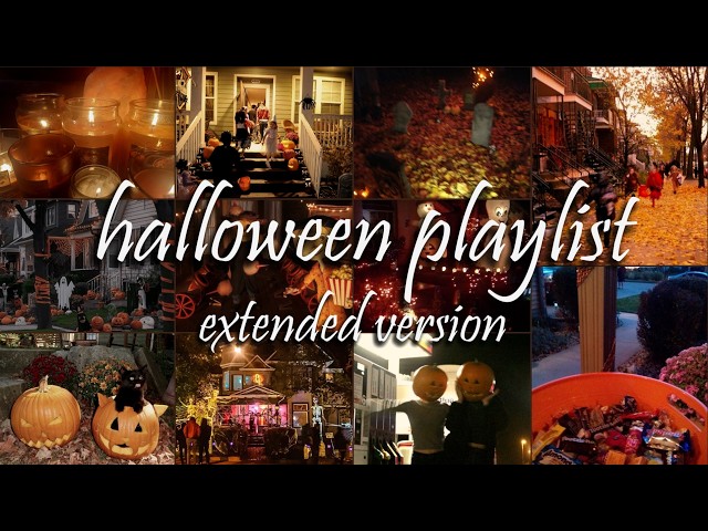 ultimate halloween playlist | extended version🦇༉‧₊˚.