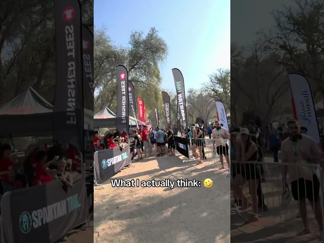 Spartan Trail race Mushrif park Dubai