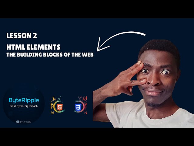 HTML Elements Explained for Beginners | Tags, Structure & Examples