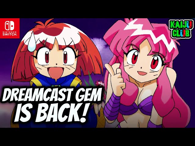 SEGA DREAMCAST On Nintendo Switch? Rainbow Cotton REMAKE ESHOP REVIEW & GAMEPLAY