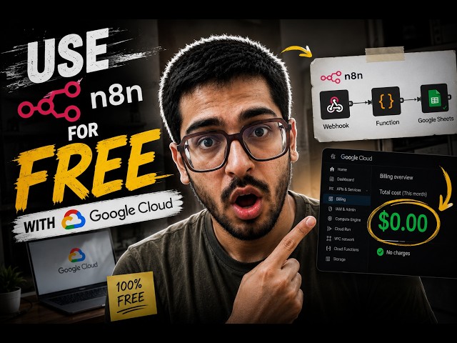 I Run n8n for FREE on Google Cloud