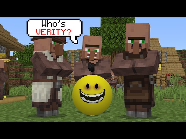 PghLFilms What If VERITY Meets VILLAGER NEWS ADDON?? | Minecraft MOD