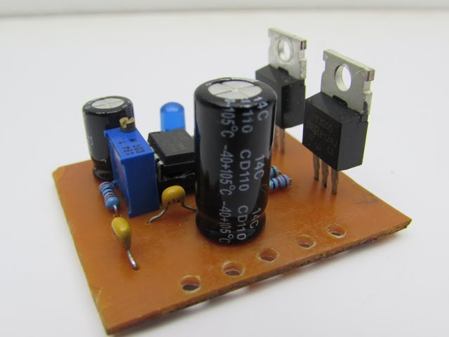 DIY Simple inverter from 12V to 220V