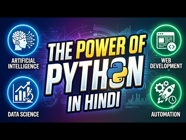 Why Python Rules The Tech World! 🐍 | The Power of Python (Hindi)