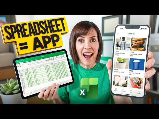 From Excel File to Mobile App in Under 10 Minutes | Glide