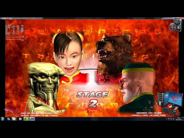 TEKKEN TAG TOURNAMENT 1st 3 FIGHTS RPCS3 SPEED COMPARISONS WINDOWS 7 SETUP 2019.05.10