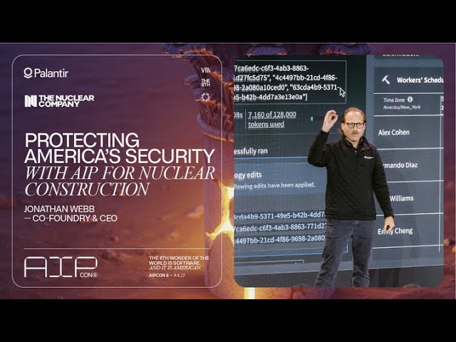 Protecting America’s Security with AIP for Nuclear Construction | The Nuclear Company at AIPCon 8