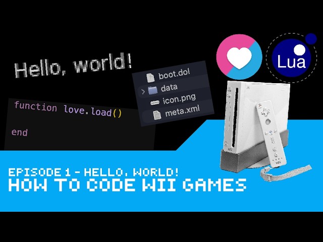 How To Code Wii Games With Lua! - Episode 1: Hello, world!